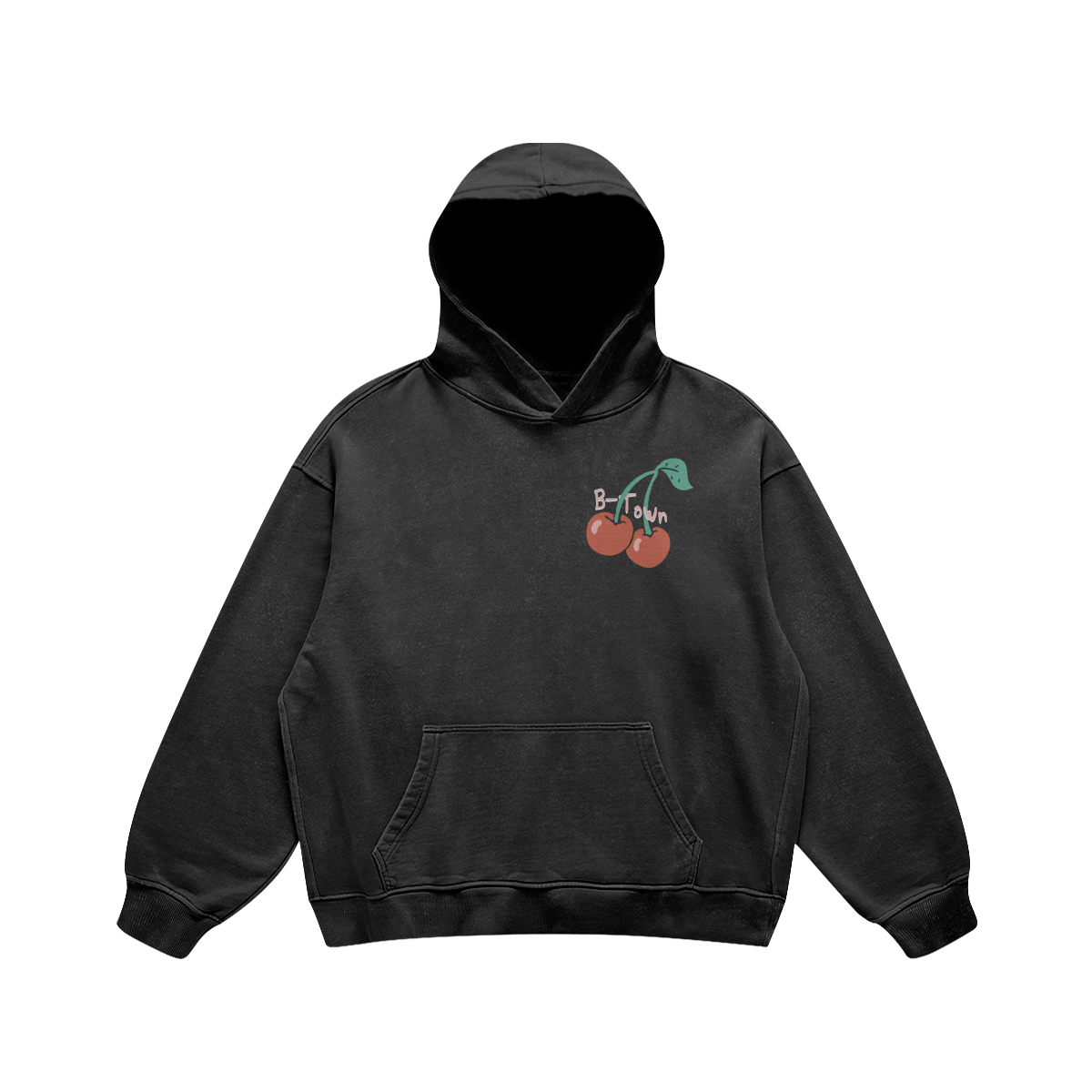 B-Town Cherries Black Hoodie