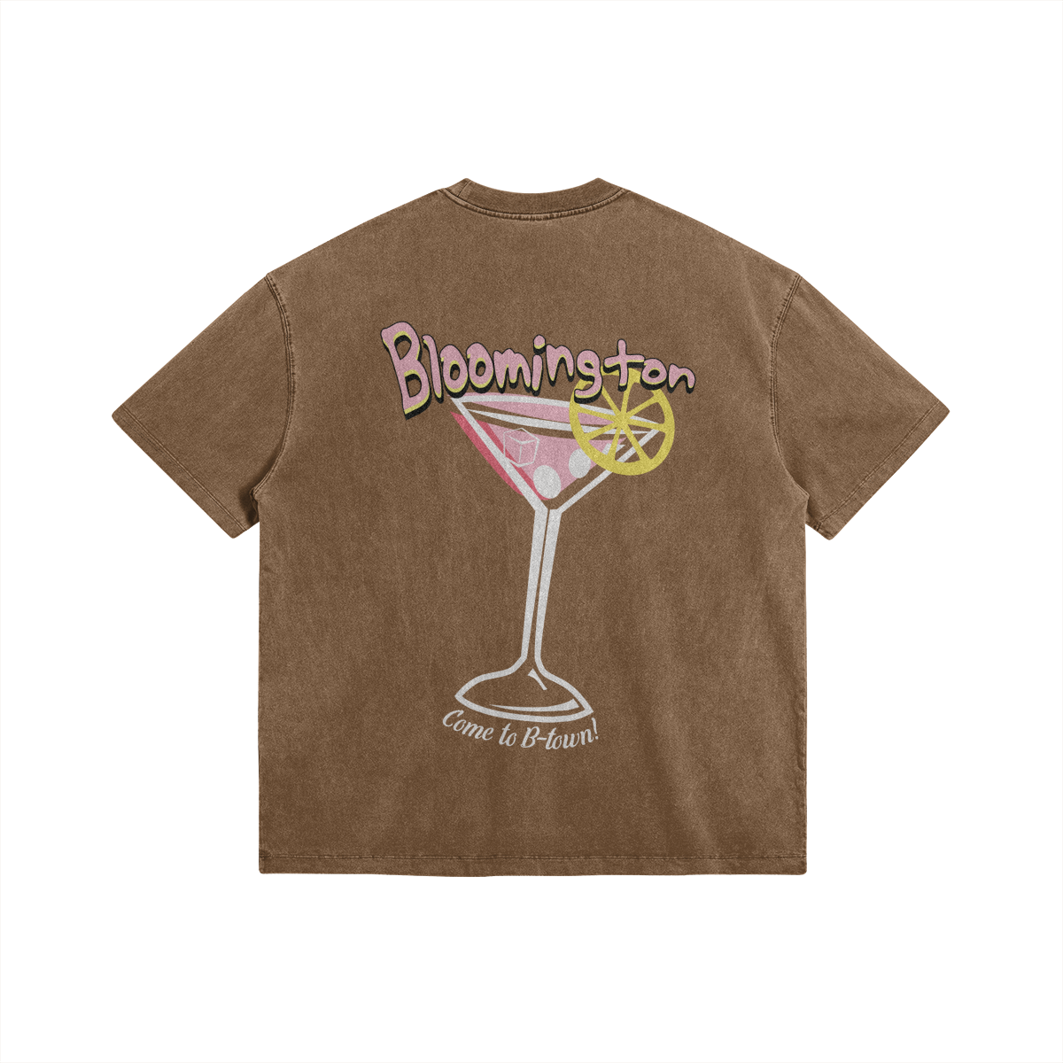 Bloomington Martini Brown Tee