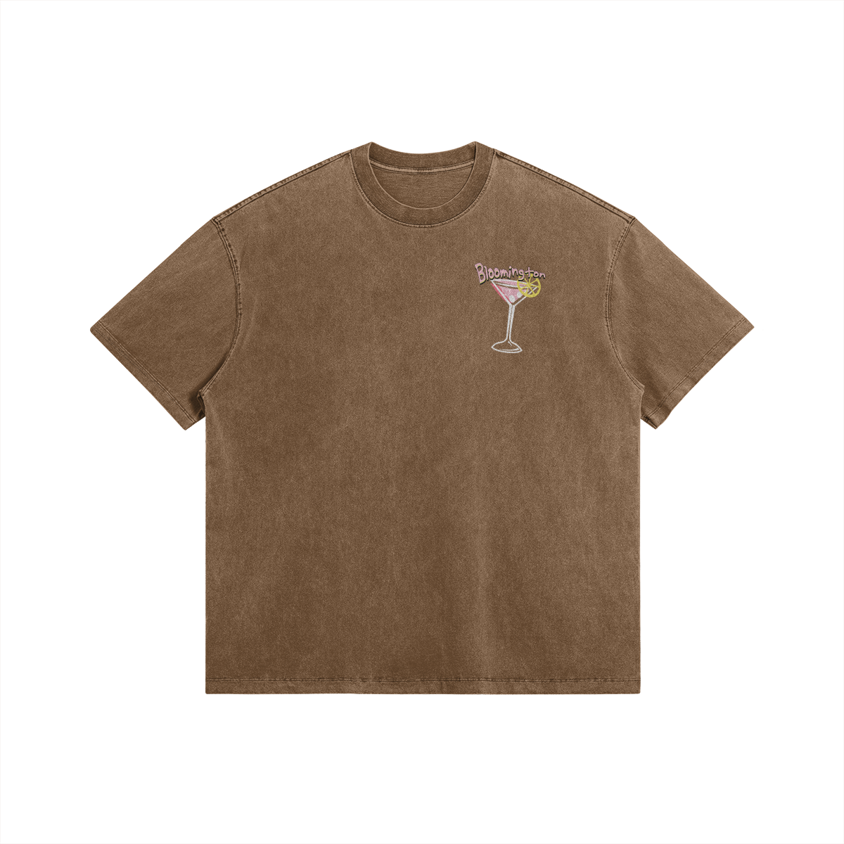 Bloomington Martini Brown Tee