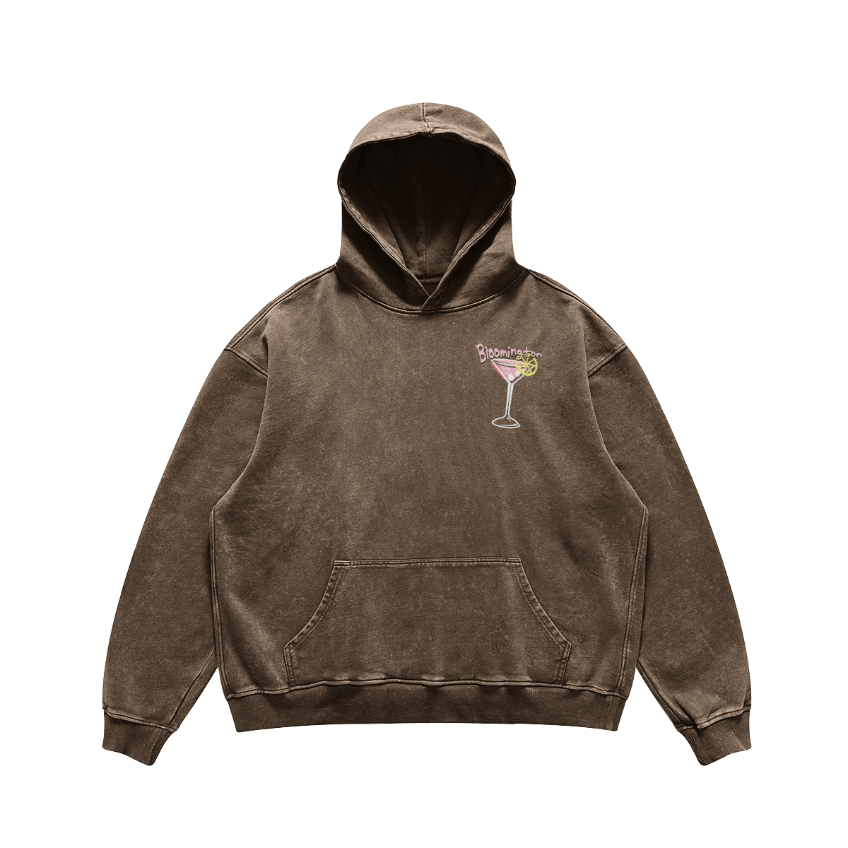 Bloomington Martini Brown Hoodie