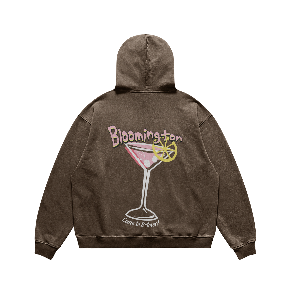 Bloomington Martini Brown Hoodie