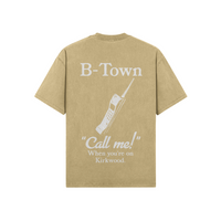 Call Me on Kirkwood Khaki Tee