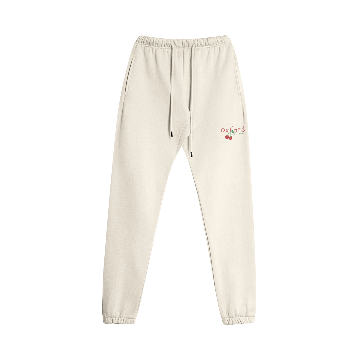 Oxford Cherries Rice Apricot Sweat Suit Bottoms