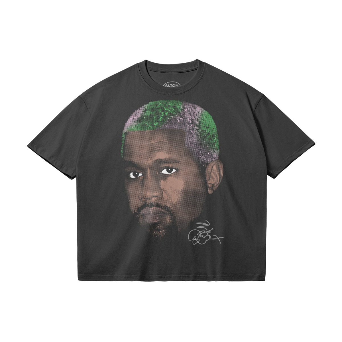 Kanye West Big Head Oversized Tee