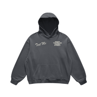 Text Me on Court Carbon Gray Hoodie