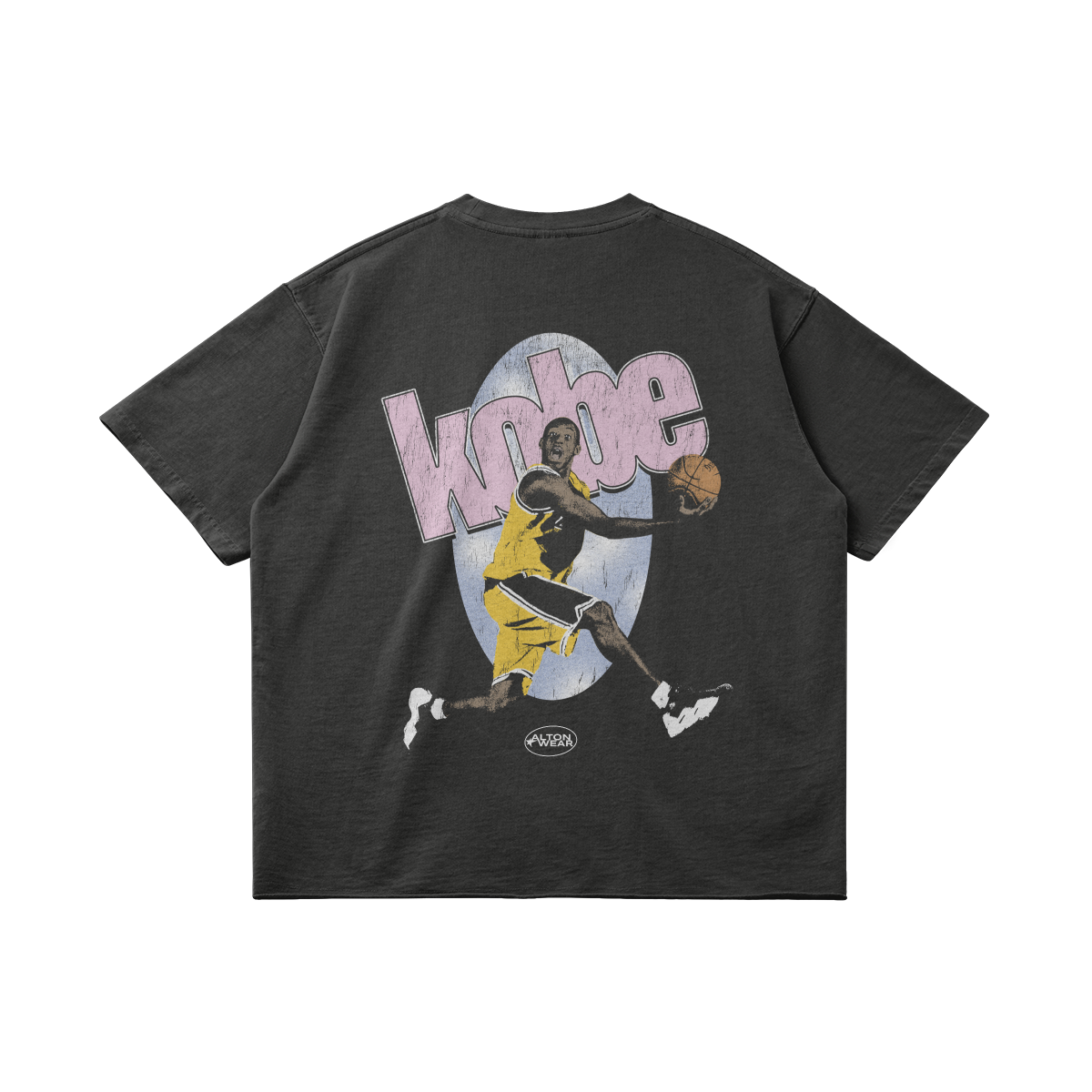 Kobe Big Head Dark Gray Tee