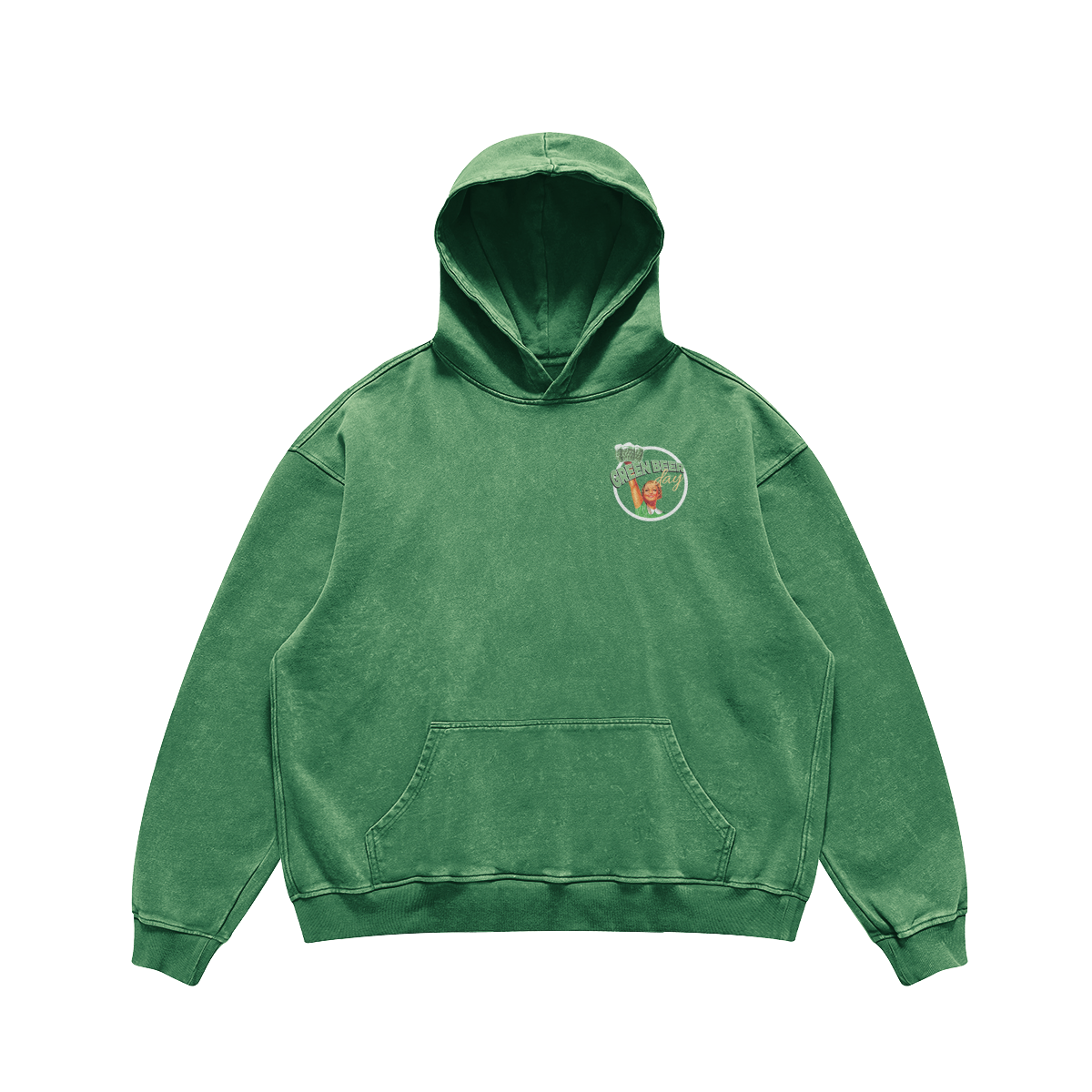 GBD in Ox Green Hoodie