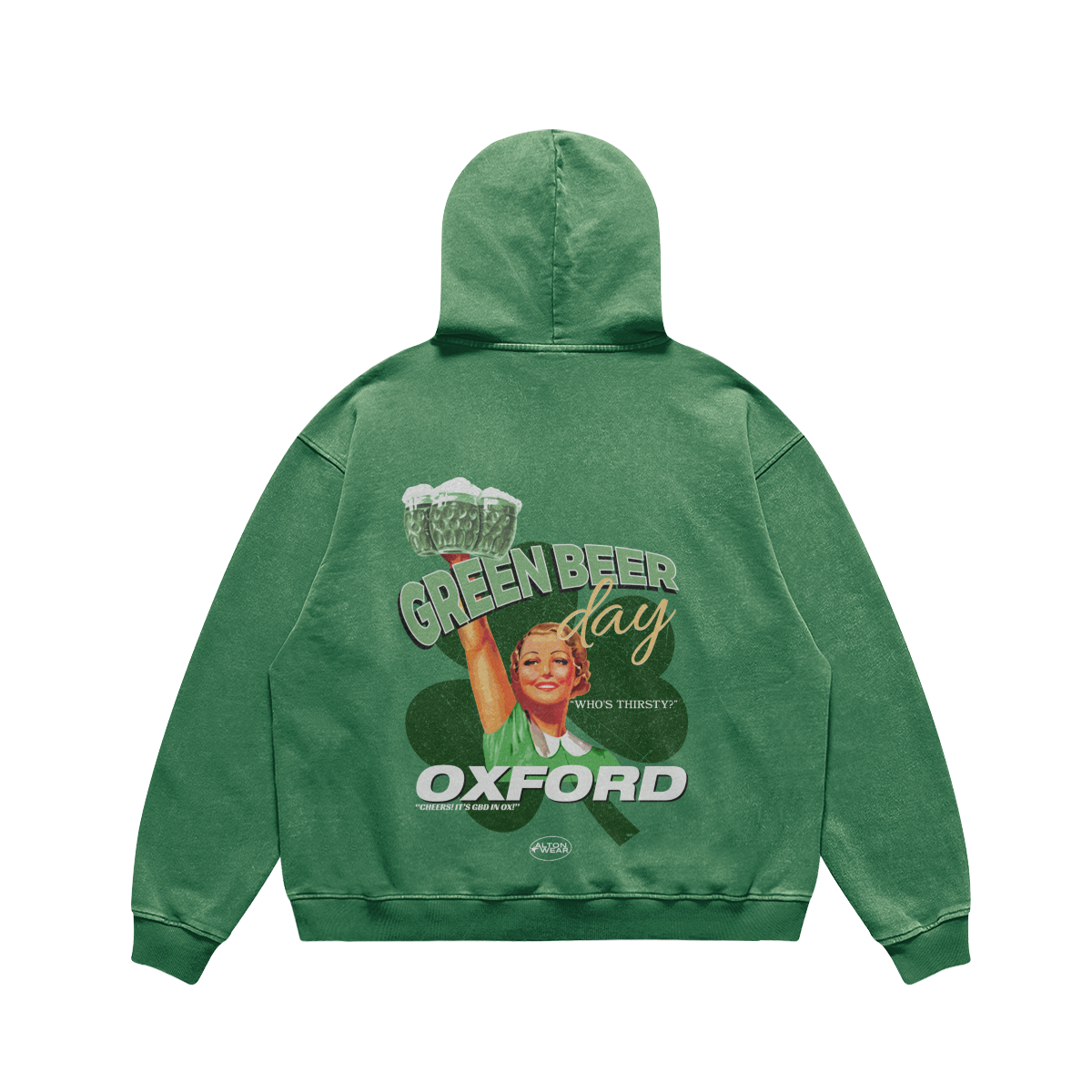 GBD in Ox Green Hoodie